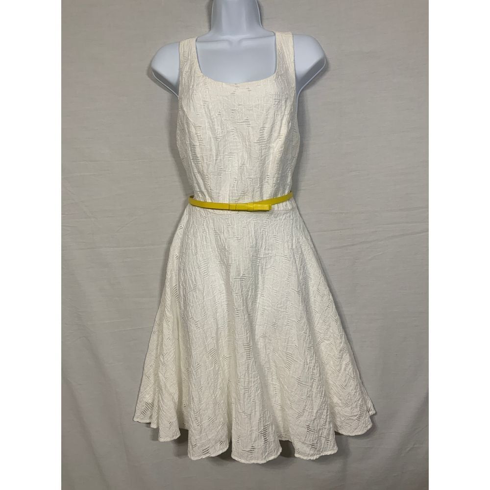 Sandra Darren Sun Dress, lined, very classy size 8